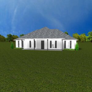 Woodland House 3D Image